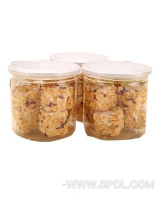 小叶蔓越莓牛轧沙琪玛110g/罐-温州市小叶农副产品-中国食品代理网【spdl.com】