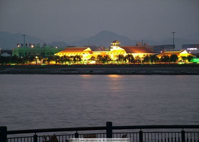 温州江心屿夜景